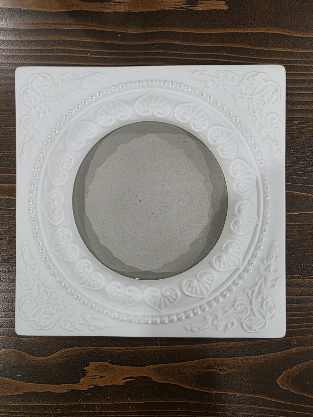 Amscan Elegant White Floral Picture Frame